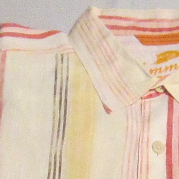 😎 TOMMY BAHAMA MEN’S STRIPE – MULTI-COLOR SHIRT – NEW SIZE XL 😎 - Picture 16 of 16